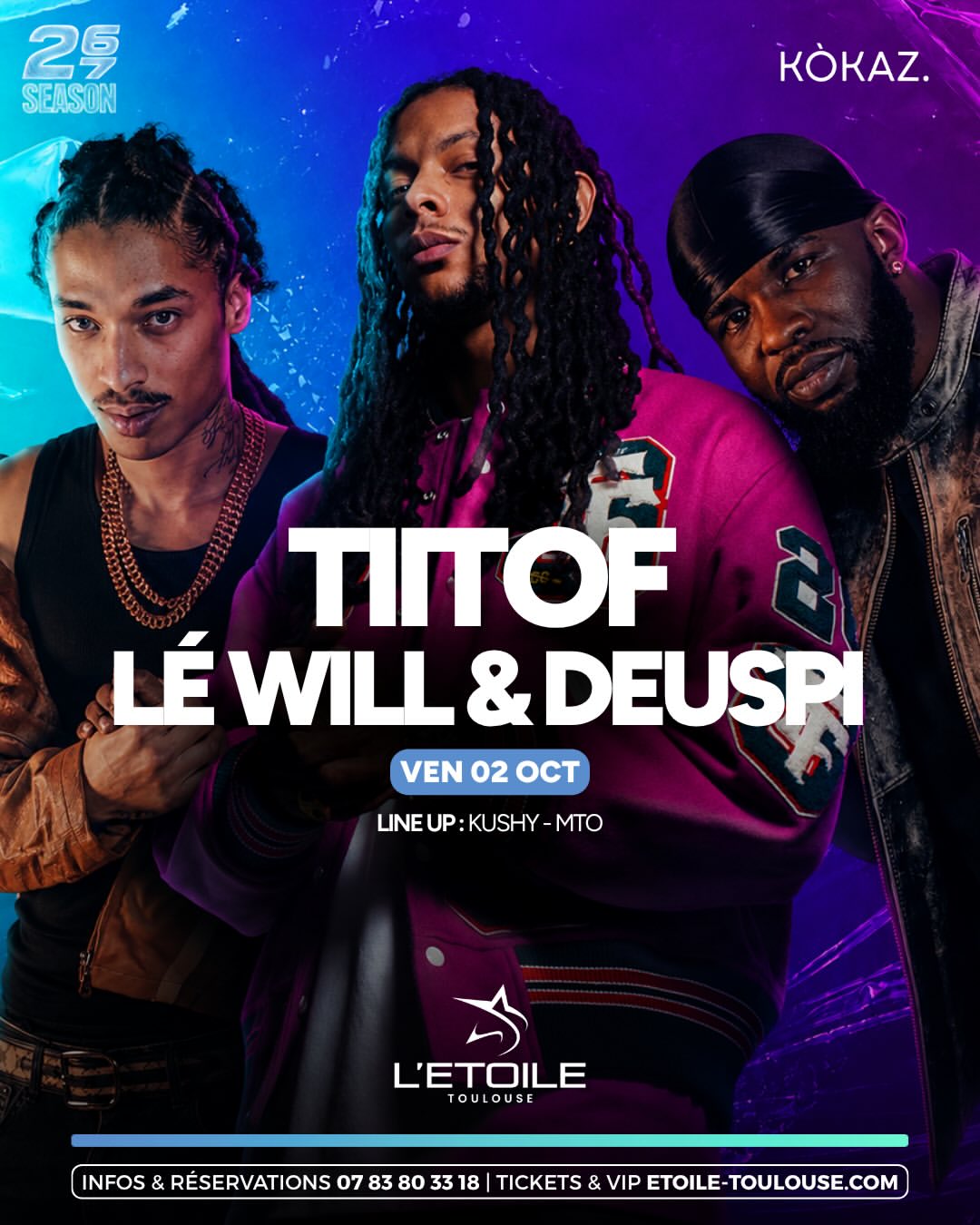 🍑 Showcase Tiitof, Lé Will & Deuspi 🍑