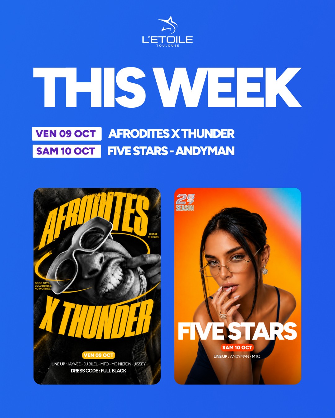 🗓 L’agenda de la Semaine