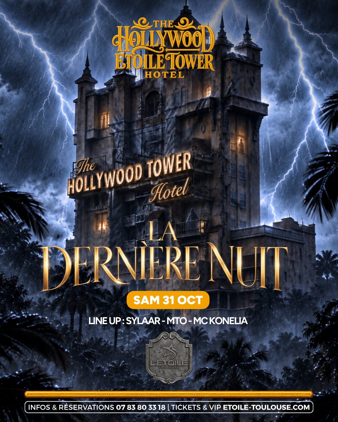 ⭐ la Dernière Nuit du Hollywood Tower — Five Stars Edition ⭐