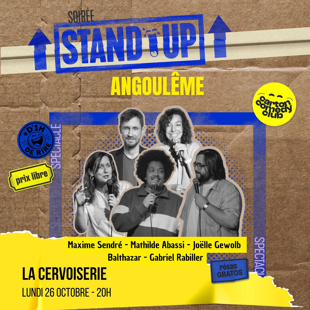 Spectacle @ LA CERVOISERIE ANGOULEME