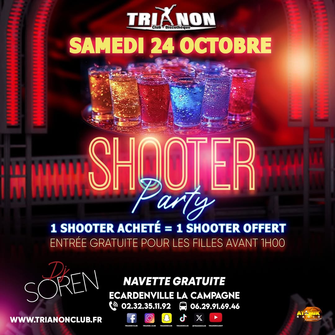 Samedi 24 Octobre avec Dj SOREN
