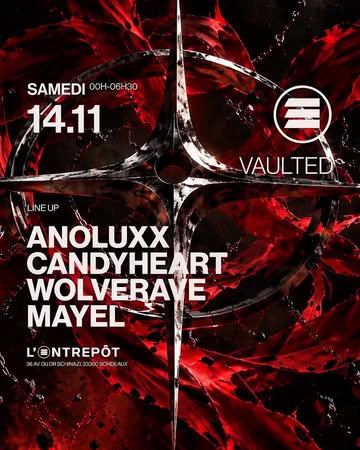 Techno Techno avec anoluxx @ L'Entrepot