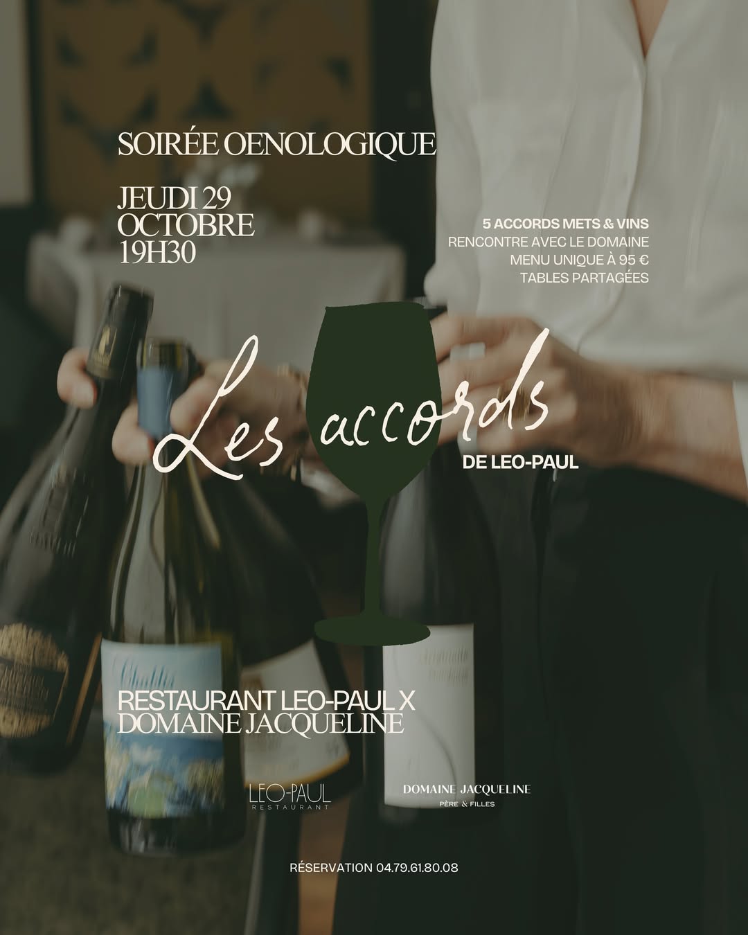 Une table. Des vins. Une rencontre