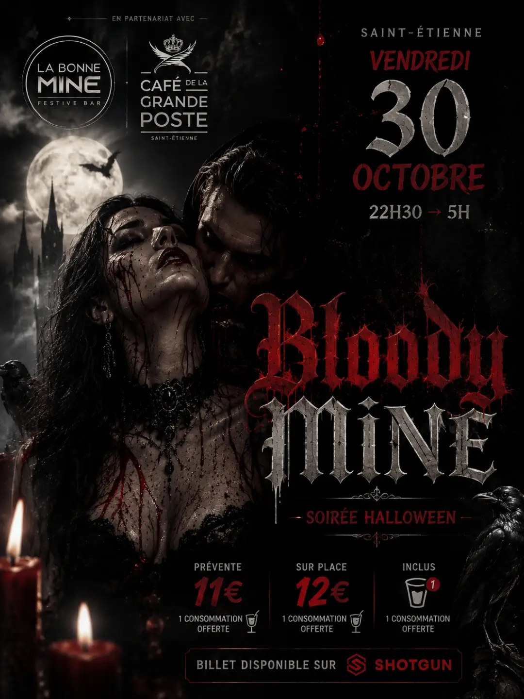 🖤 Bloody Mine — la Nuit Où la Ville Plonge Dans L’occulte 🕯