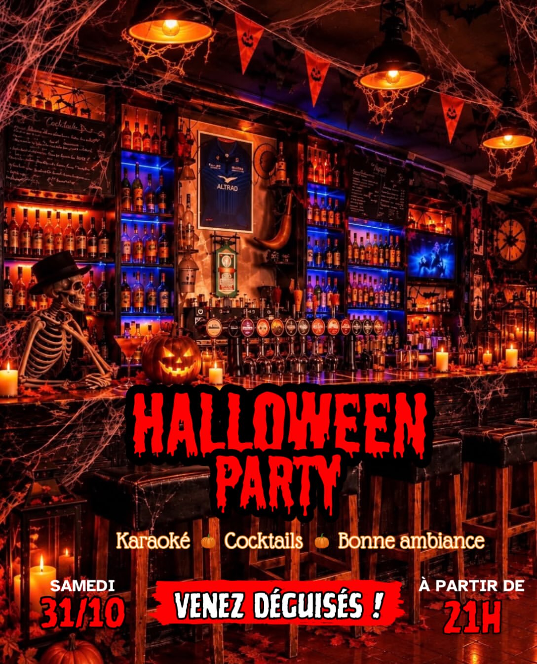 🕷🎃 Halloween Party À la Chistera ! 🎃🕷