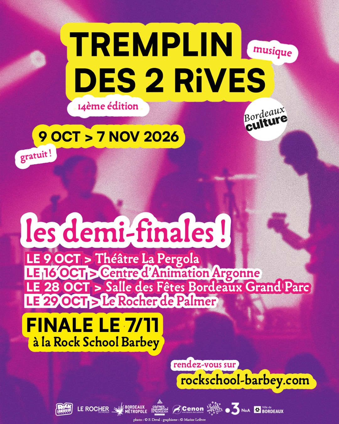 Soirée Rock avec le_102_crew @ Rock School Barbey
