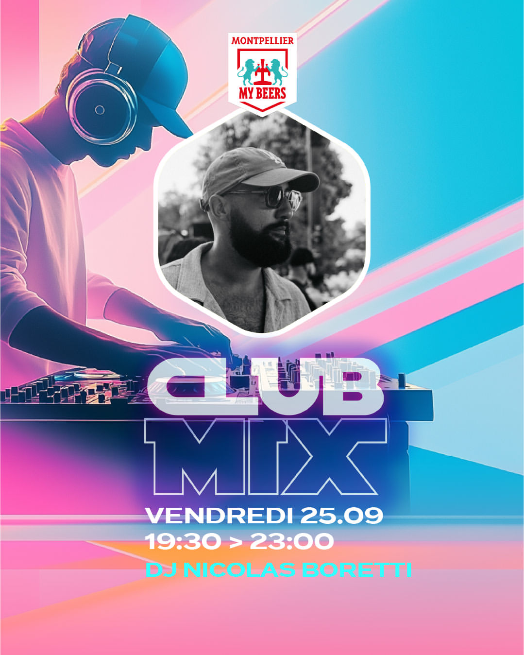 Vendredi 25 Septembre 19h30 - Club Mix