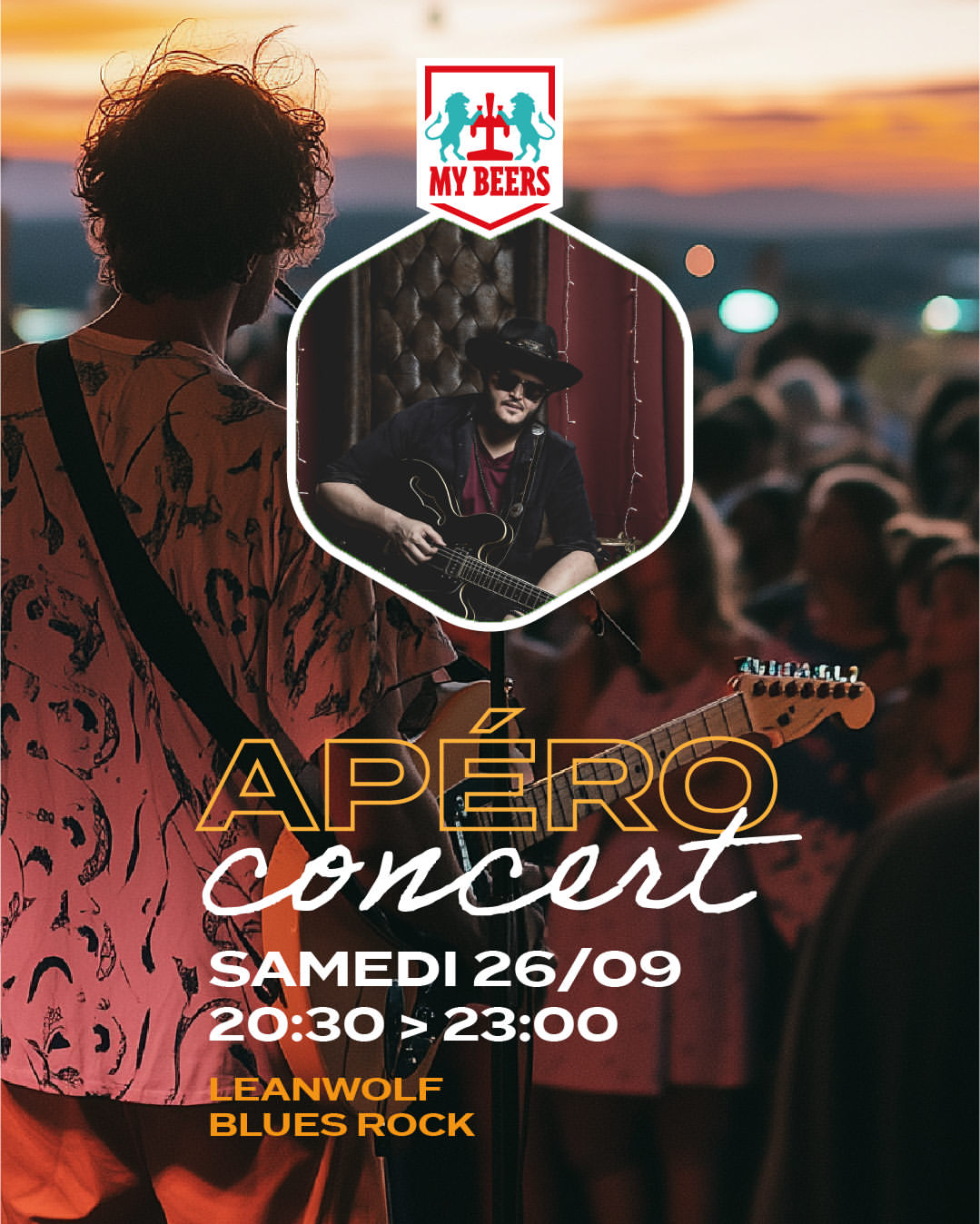 Samedi 26 Septembre - Soirée Blues Rock