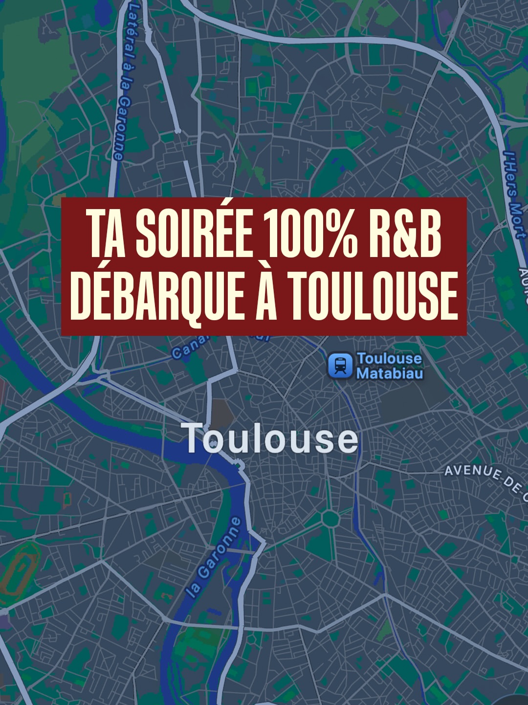 Le R&B débarque à Toulouse. 🖤