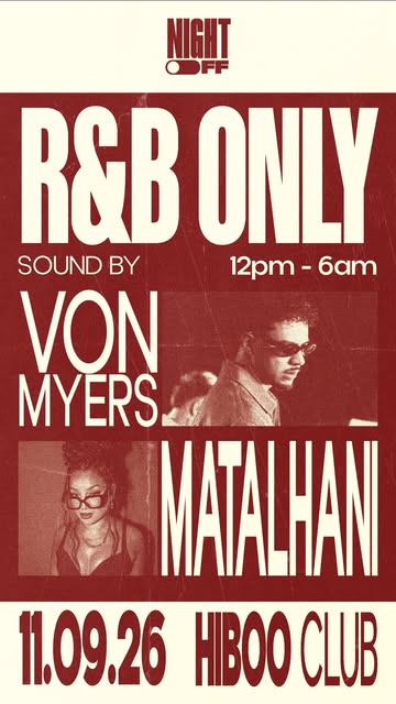 Soiree R&B Night Off