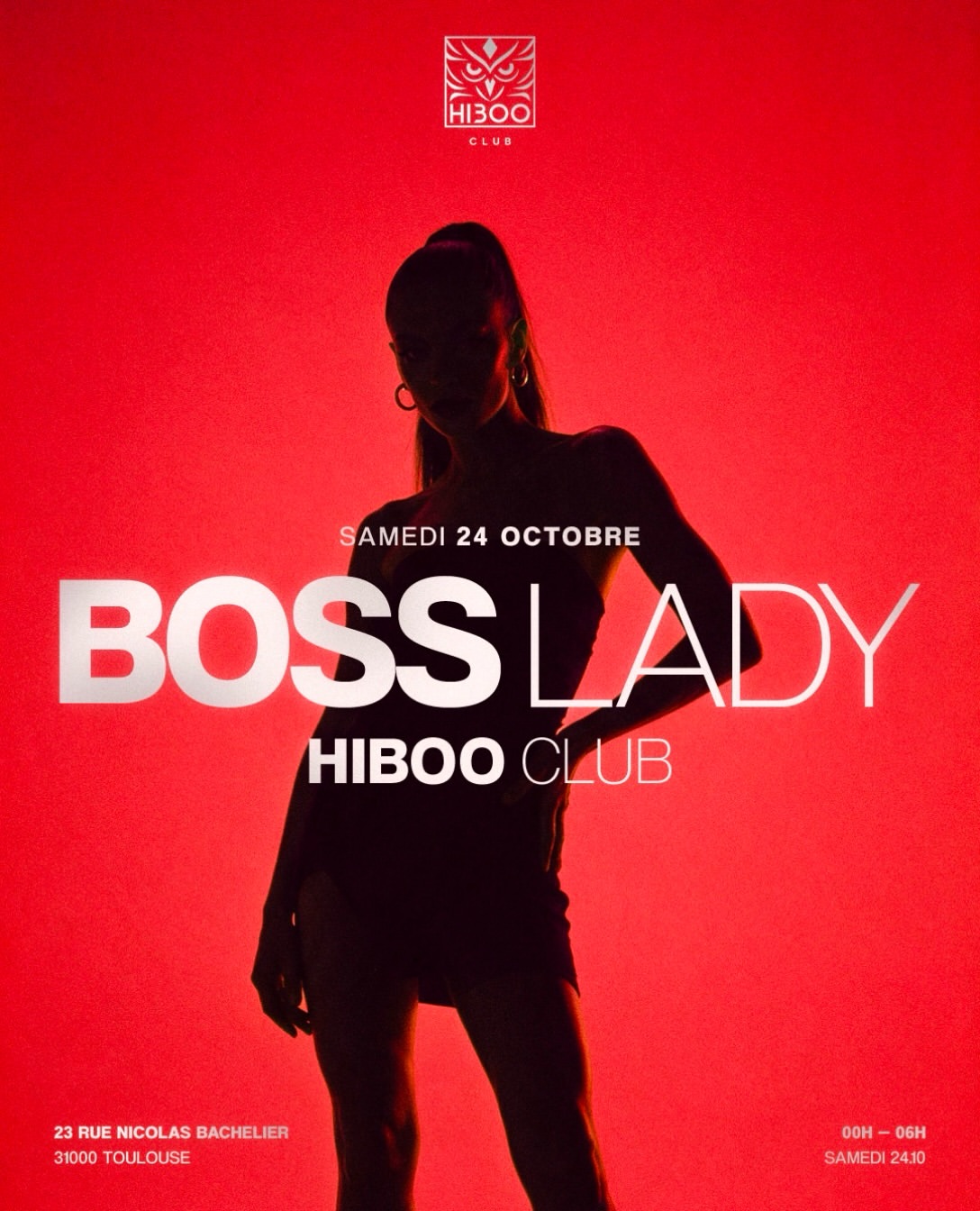 La BOSS LADY fait son retour au Hiboo Club 