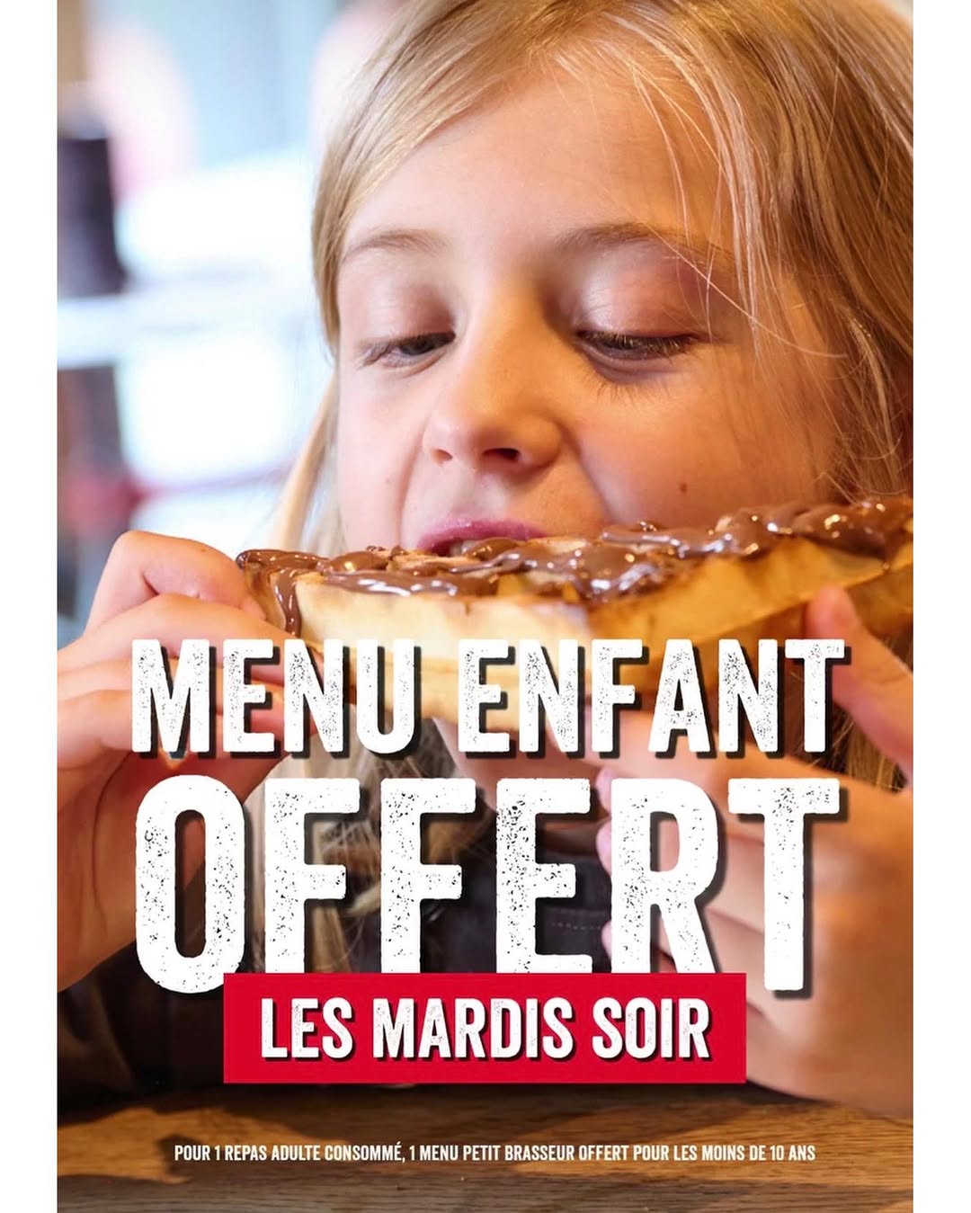 Menu Enfant Offert