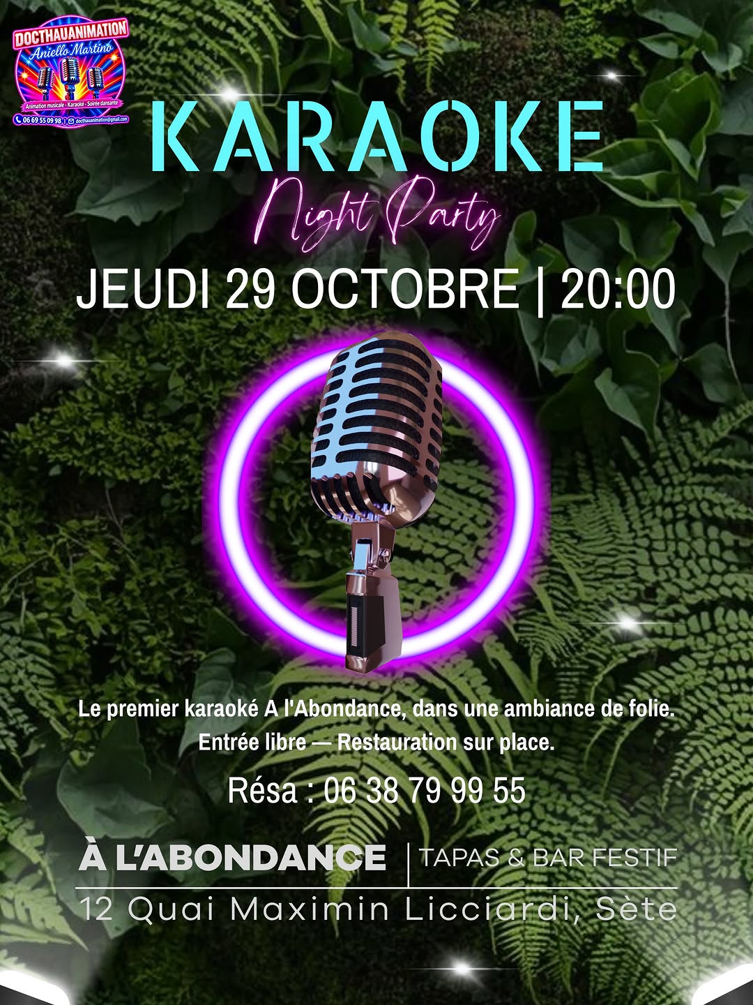 Jeudi , le micro est à vous !