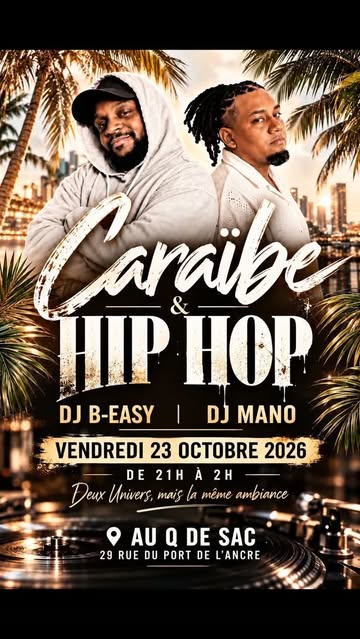 🌴 Caraïbe & Hip Hop