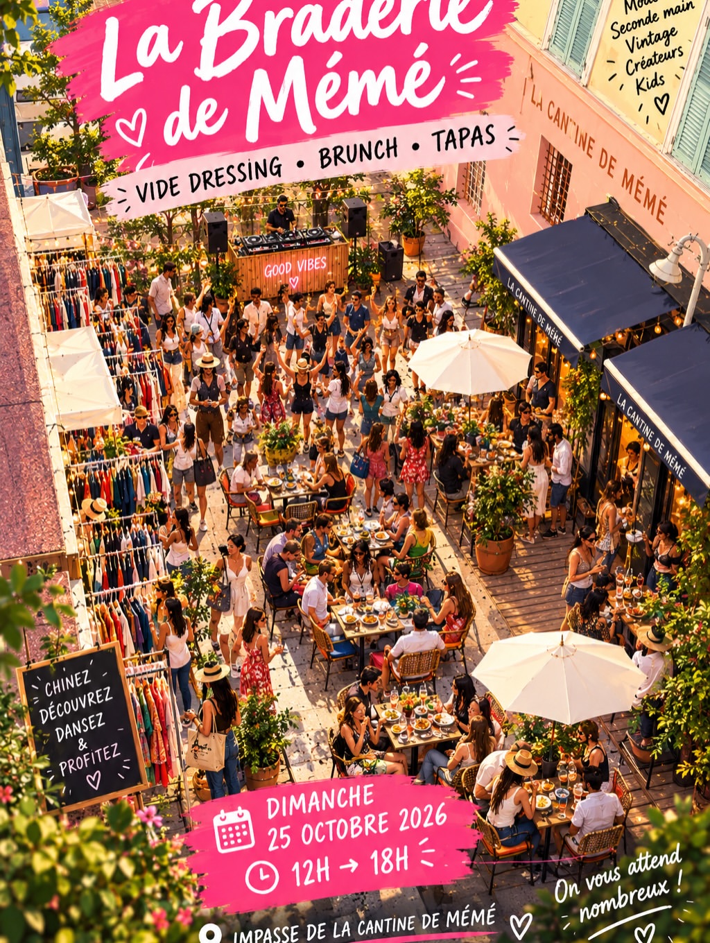 La Braderie de Mémé, c’est ce dimanche ! 🌸