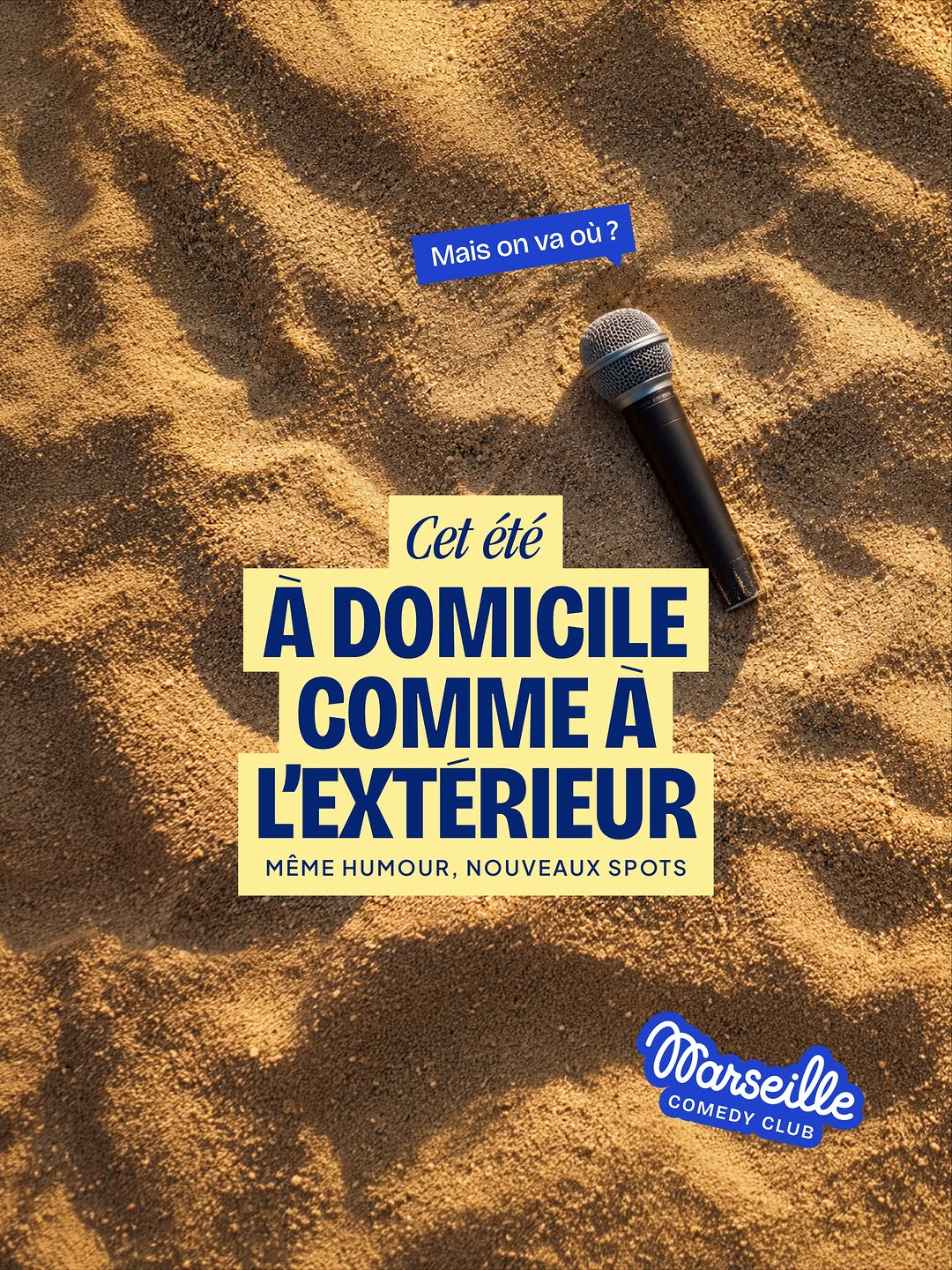 Même humour, nouveaux lieux, toujours autant de fou-rires 💥 L’été sera drôle… ou ne sera pas !