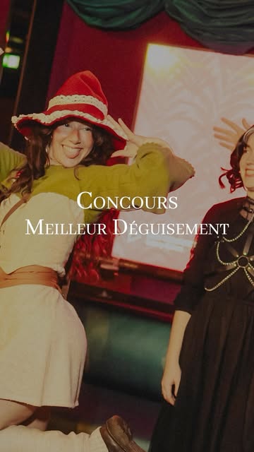 Notre soirée d’Halloween approche à grands pas 👀