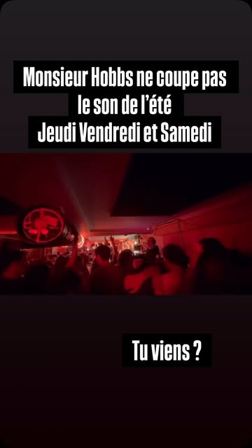 DJ Set avec Monsieur Hobbs