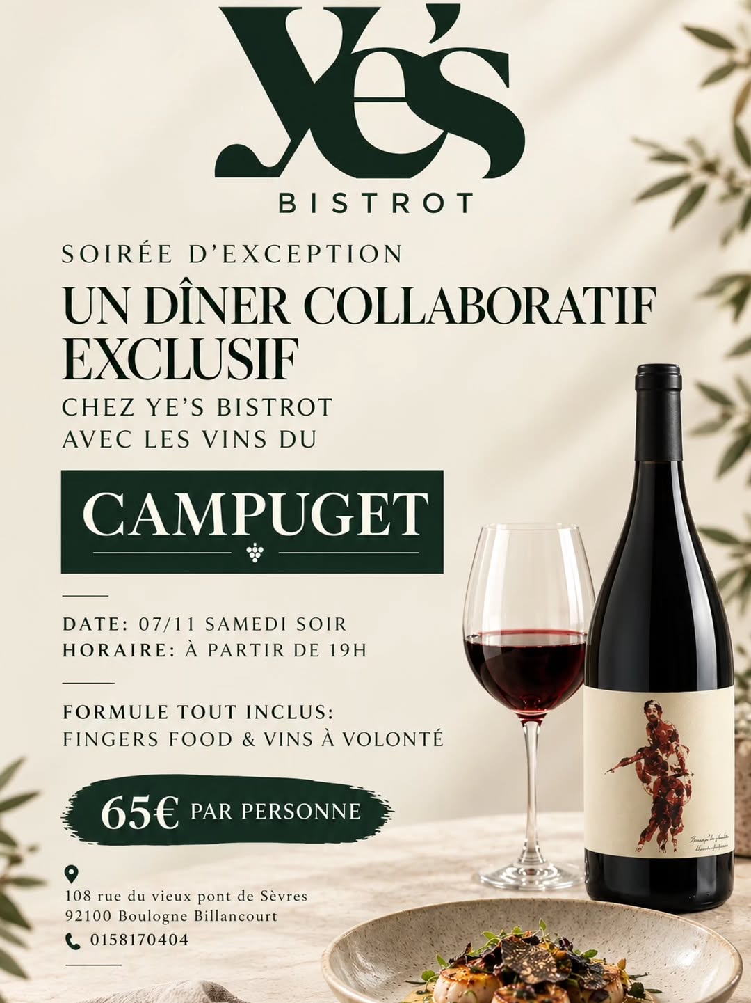 Dîner Collaboratif Exclusif