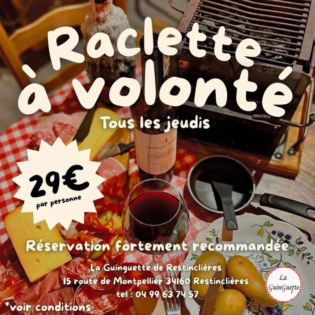 🧀 Elle Est de Retour… la Raclette À la Braise !