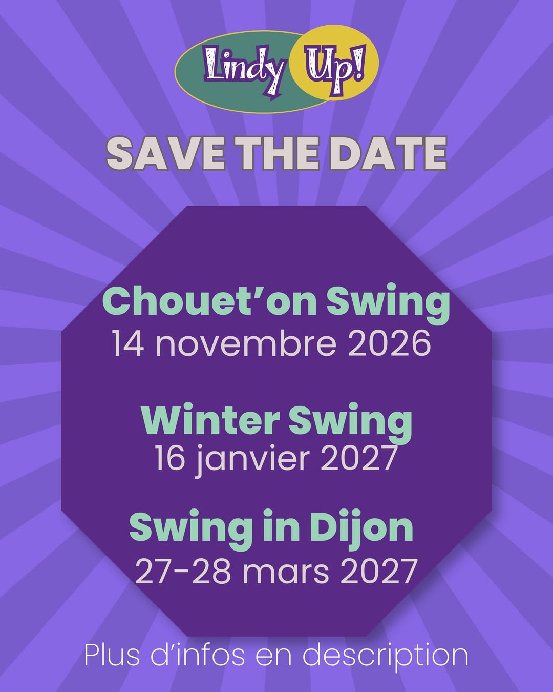Evenement @ Lindy Up!