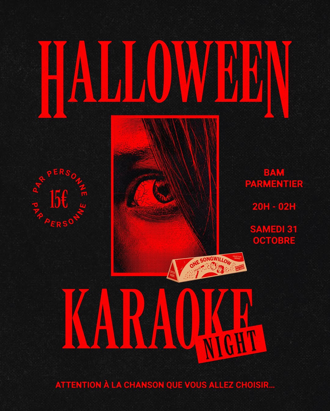 📆 Samedi , 20h - 02h
