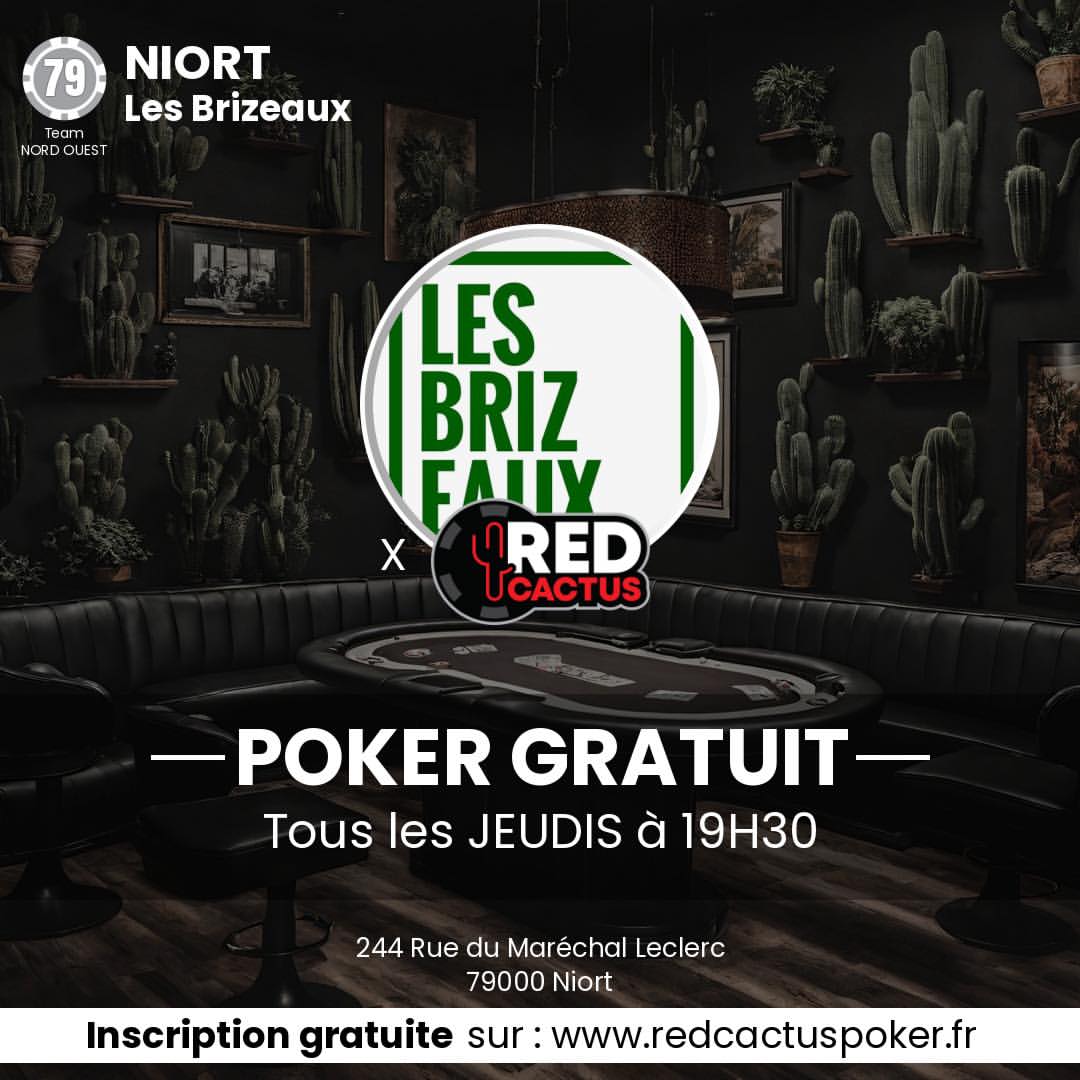 ♠♥ Tournoi de Poker Gratuit aux Brizeaux ! ♦♣