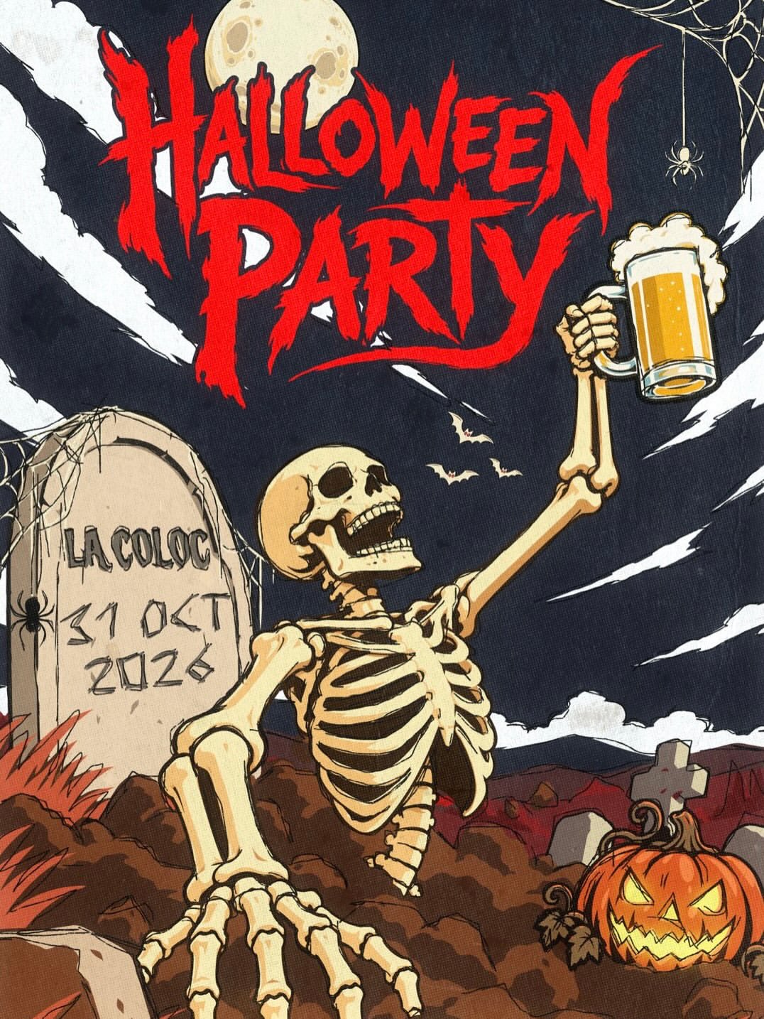 Soiree Halloween Deguisée