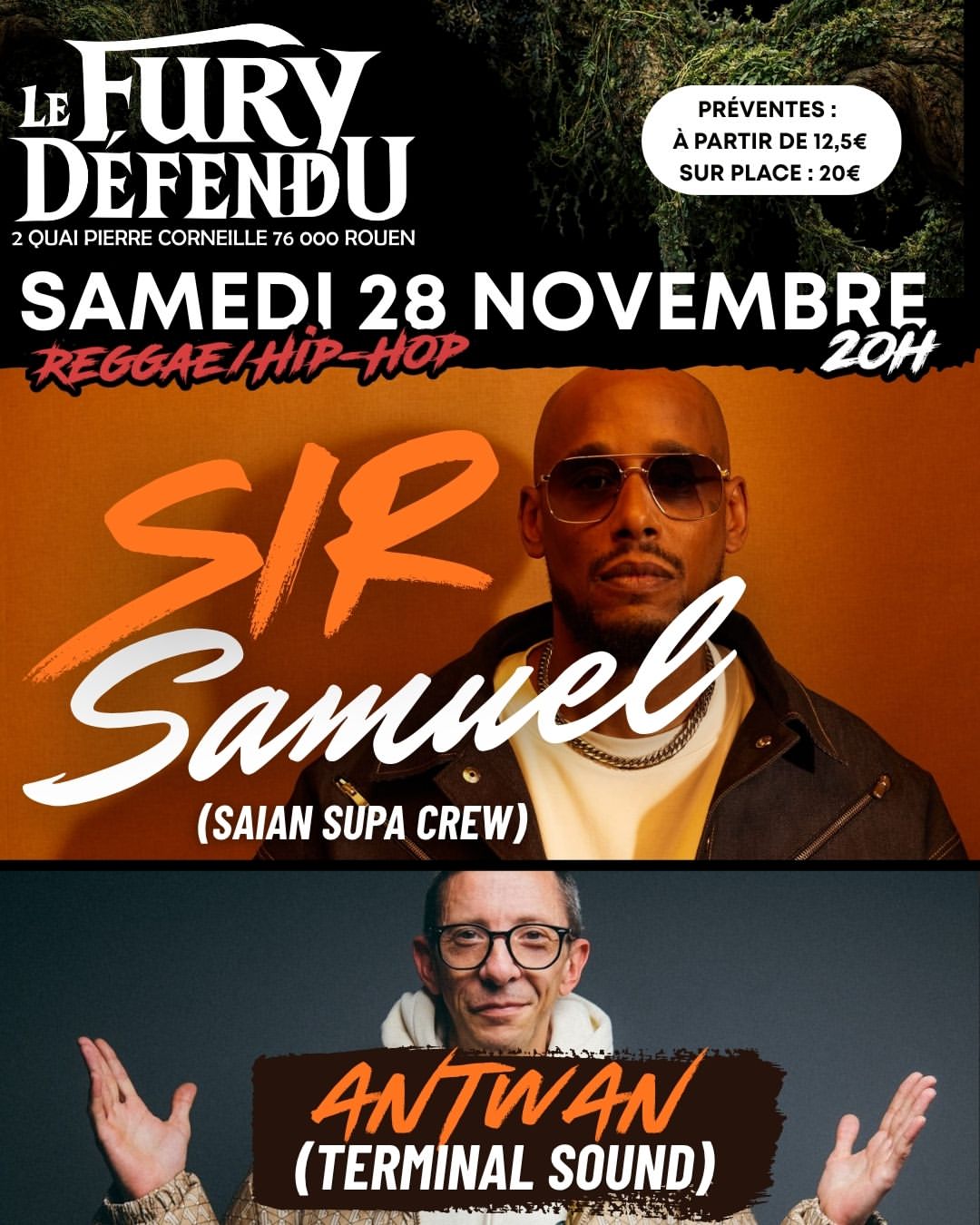 Concert Live Reggae @ Fury Défendu