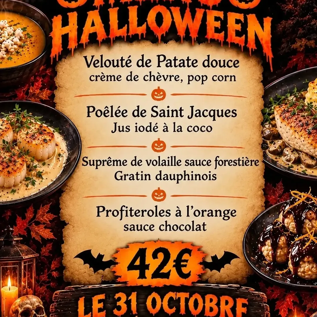 🎃🕸 Une Soirée D’halloween Gourmande et Ensorcelante au Caen Grill ! 🕸🎃