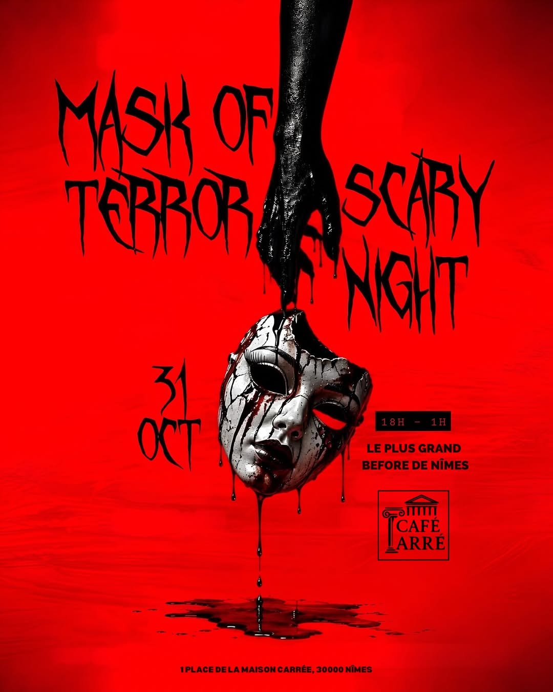 🩸🎭 Mask Of Terror – Scary Night 🎭🩸