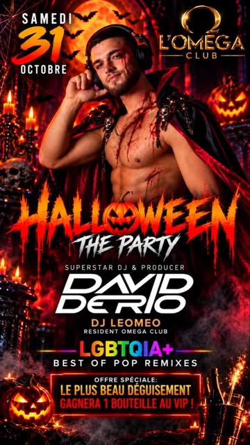 🎃 Halloween The Party – L’oméga Club 🎃