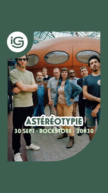 @astereotypie au Rockstore, le 30 septembre !