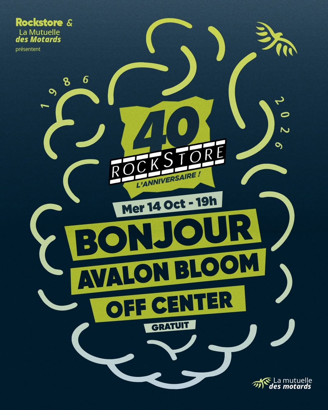 1986-2026 🎂 le Rockstore Fête Ses 40 Ans