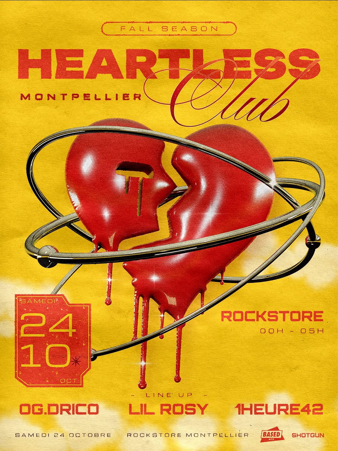 Heartless Débarque Pour la Première Fois À Montpellier Samedi 24 Octobre .💔🌴