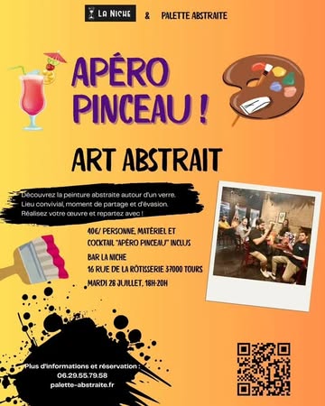 Apéro pinceau ! 🎨🖌🍹