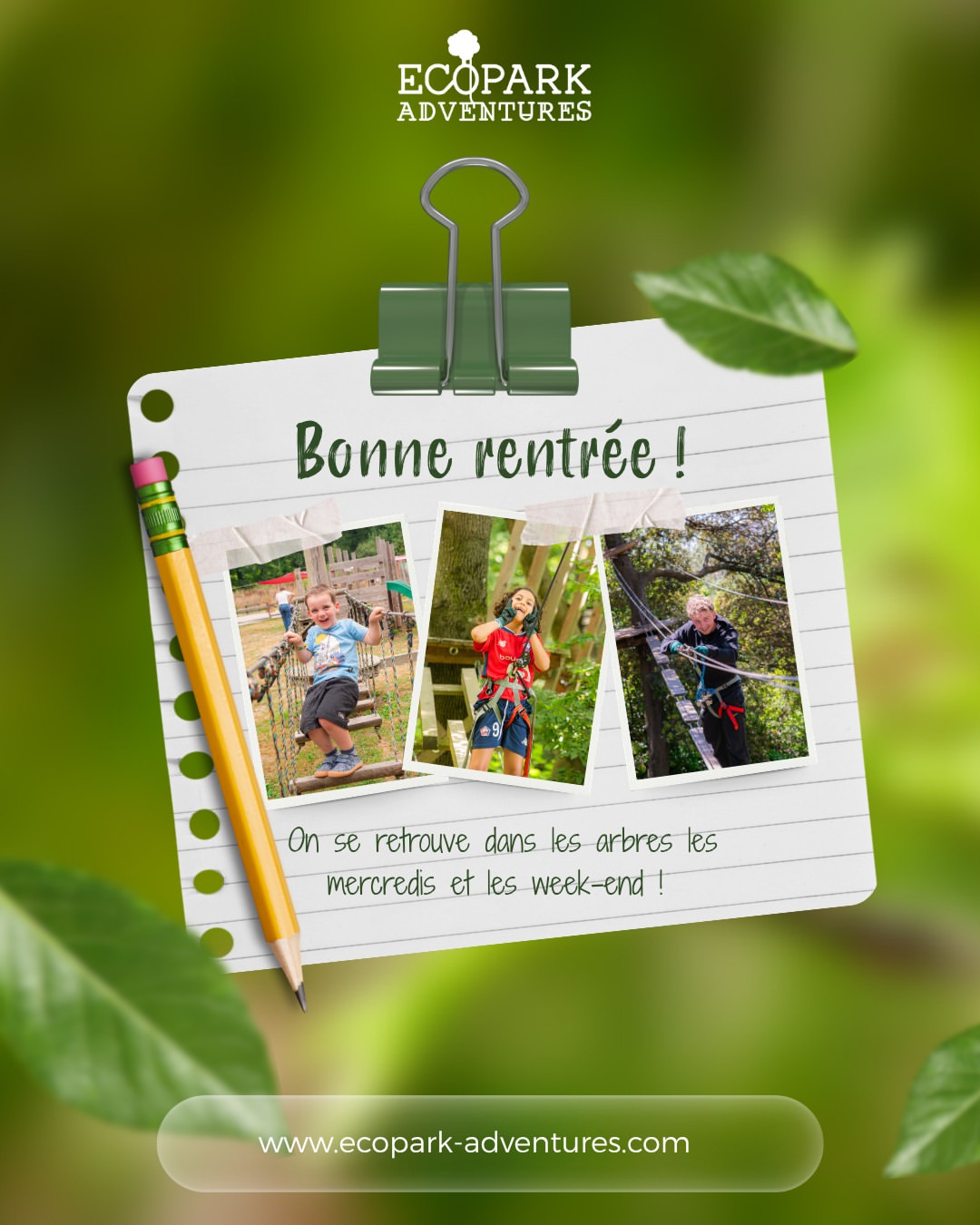 Aventure Nature Mercredi et Week-end