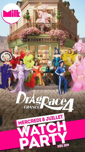Hey!  Pour la quatrième année, les soirées Drag Race France accompagnent votre été.