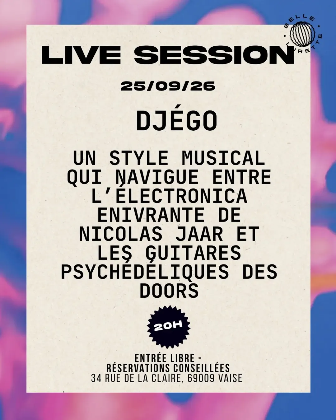 Trop contents de reprendre les concerts et de vous faire découvrir de nouveaux artistes