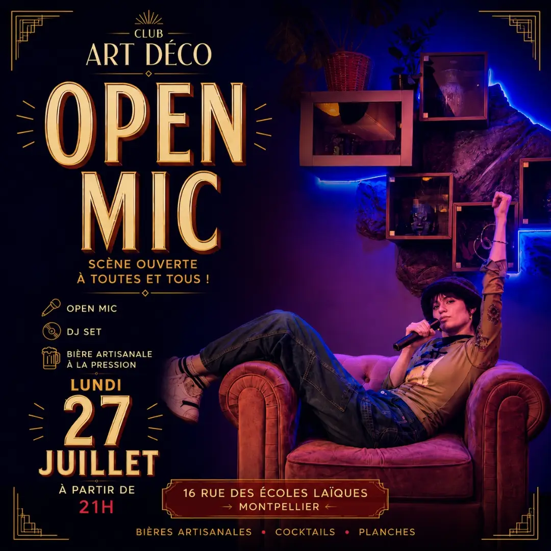 Open Mic Art Deco Session