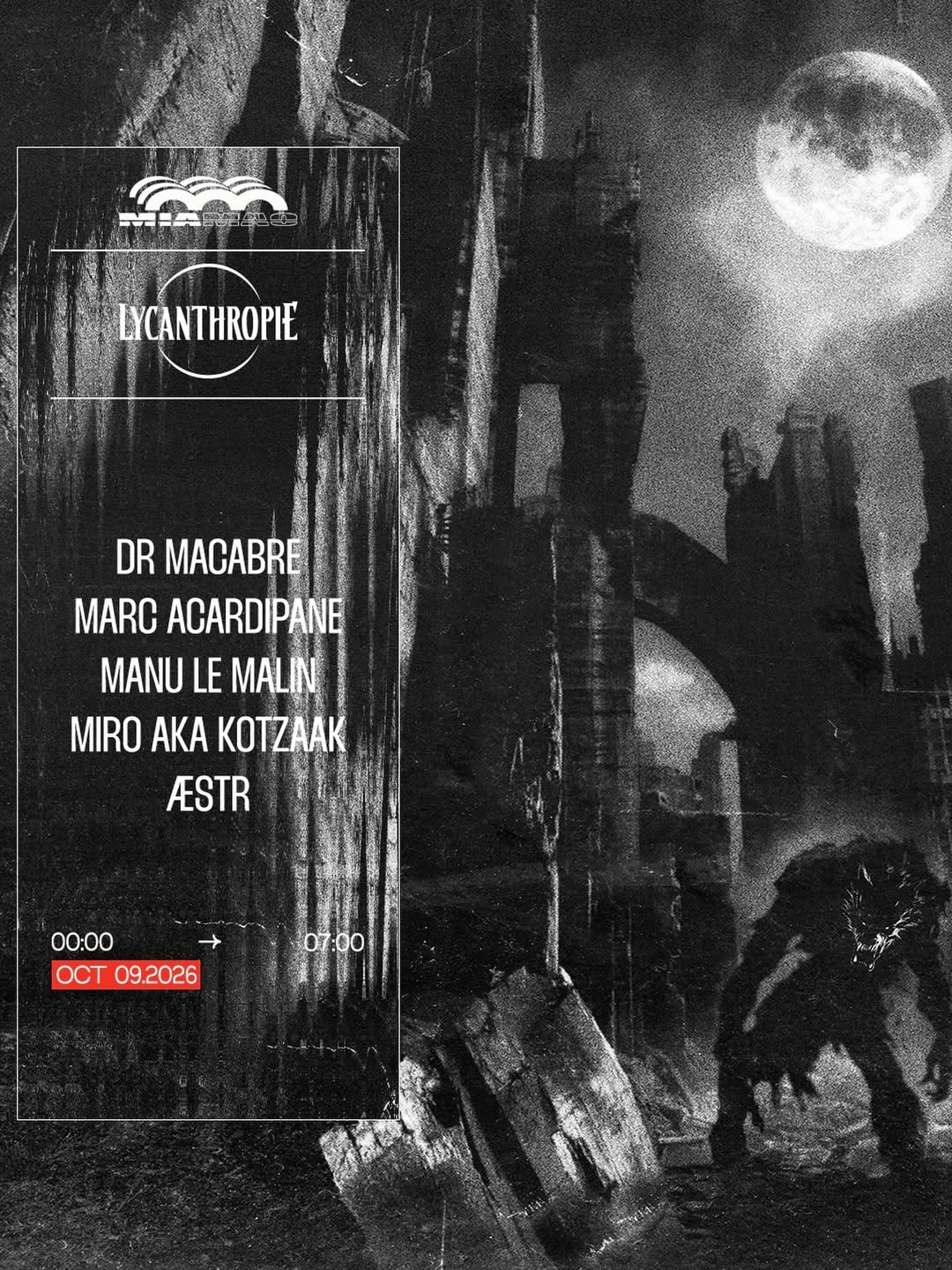 Le retour de la meute : la soirée Lycanthropie revient à Mia Mao pour une nuit de pure hardcore…