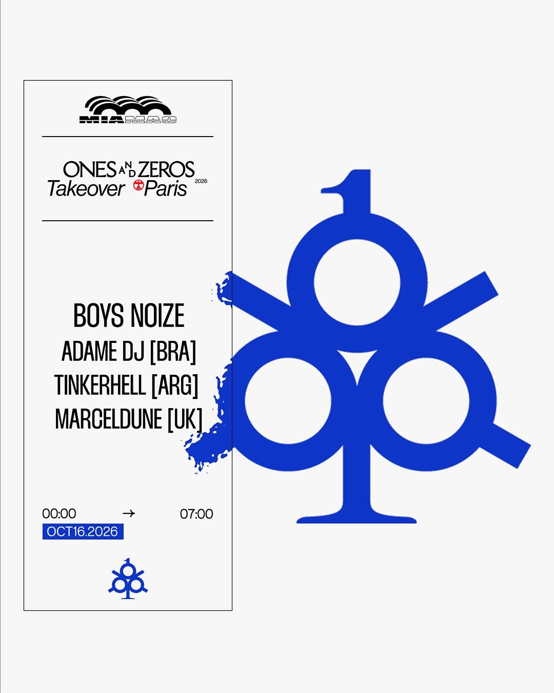ONE and ZEROS Paris Takeover