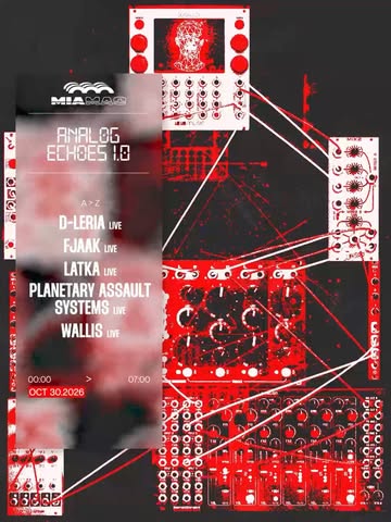 de minuit à 07h, Mia Mao lance ANALOG ECHOES : une nuit composée uniquement de lives, joués su
