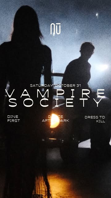 • Vampire Society — Halloween At Nū •