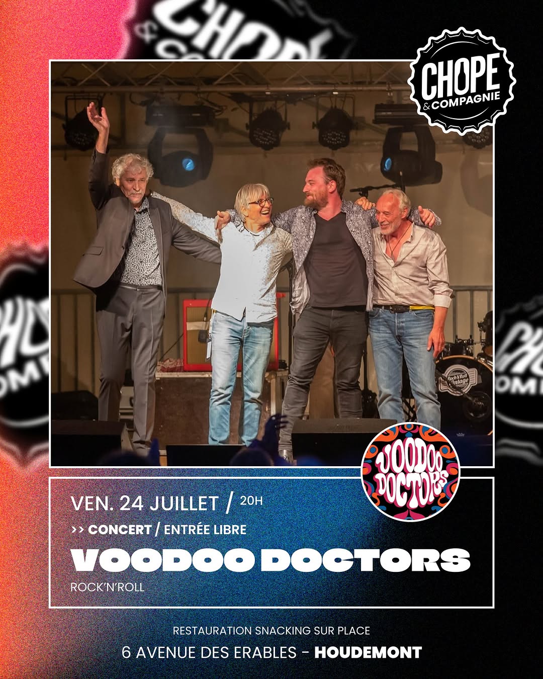 Concert Live Rock @ Chope et Compagnie Nancy Sud