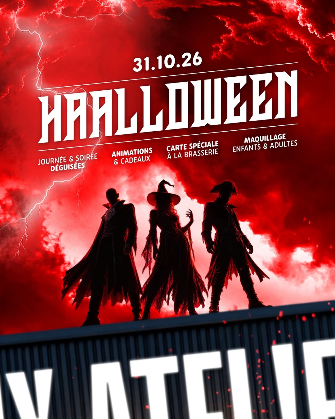 🎃 Halloween aux Ateliers 👻