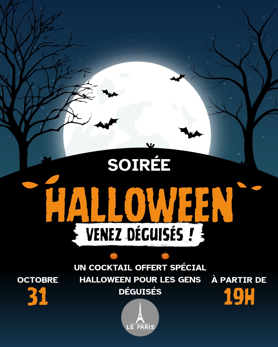 Soirée Spéciale Halloween