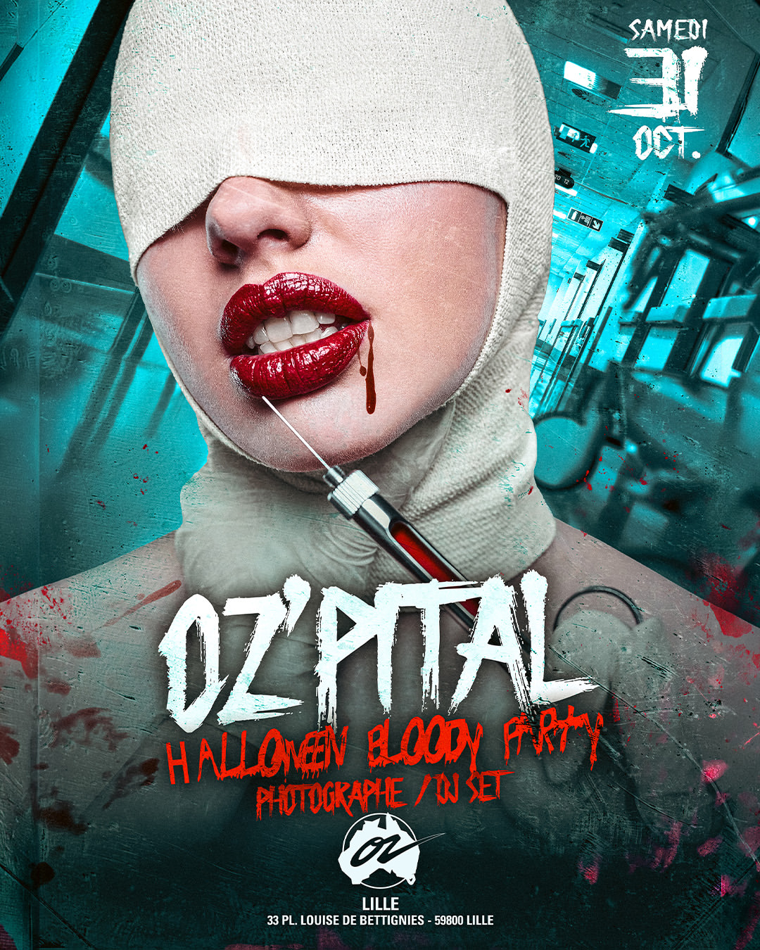Soiree Halloween Hôpital de l'Horreur