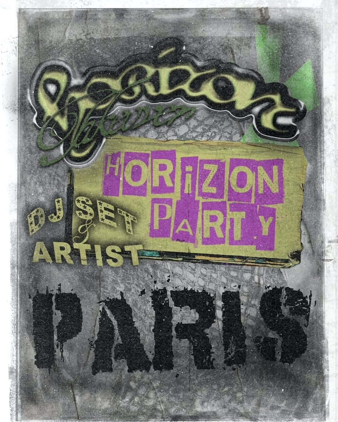 HORIZON TAKEOVER @ Punk Paradise — sam 24/10 19h30-23h