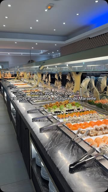 Le buffet asiatique halal à volonté qui va mettre tout le monde d’accord 🤤🥢